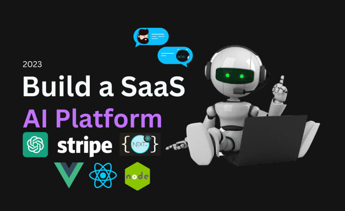 Gig Preview - Create ai saas platform or ai website using chatgpt