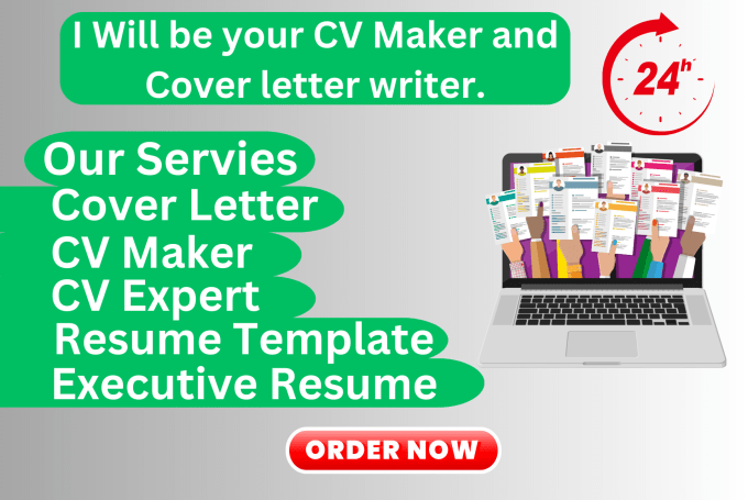 Bestseller - be your CV maker and cover letter writer