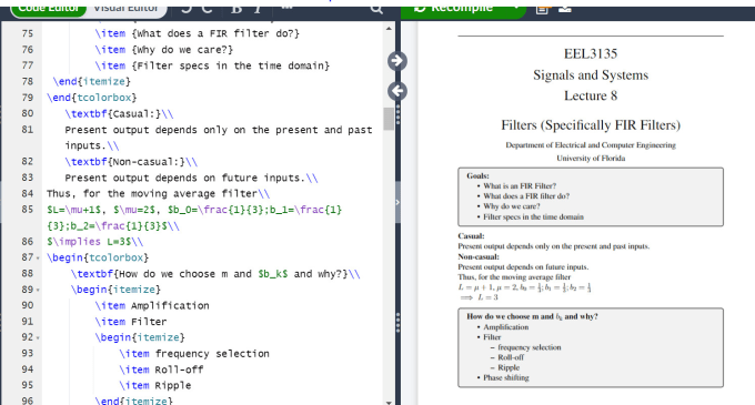 Gig Preview - Convert your documents to latex pdf using overleaf