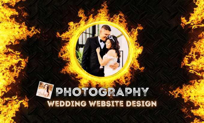 Gig Preview - Design photography, portfolio and wedding website with booking system