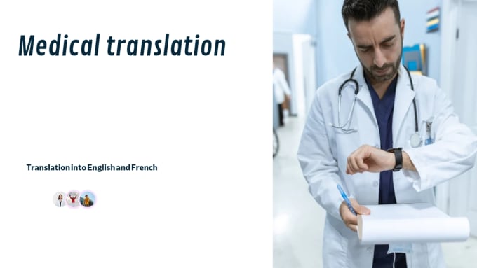 Gig Preview - Translate medical texts with high quality