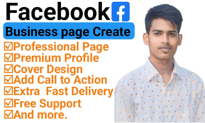 Gig Preview - Create a facebook business page with banner and all setup