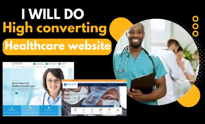 Bestseller - design a healthcare website, medical website, clinic website, doctor website