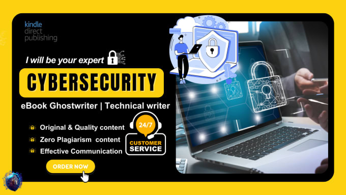 Gig Preview - Be your technical, ebook cybersecurity and cloud computing ghostwriter