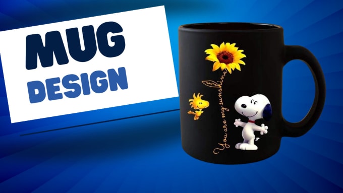 Gig Preview - Create a custom mug  coffee mug design