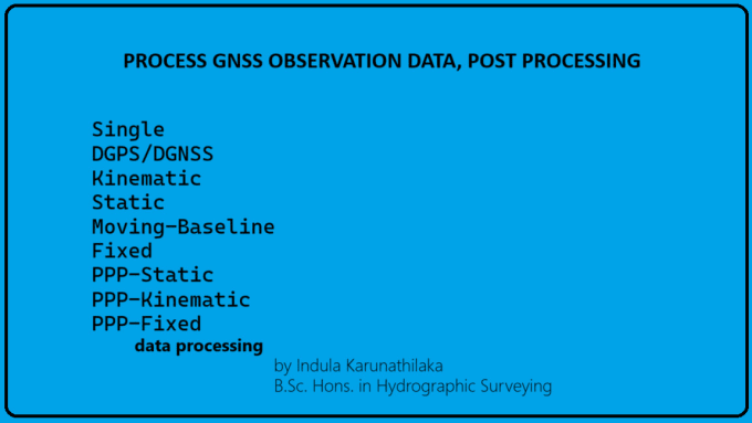 Gig Preview - Process gnss data using leica infinity and rtklib