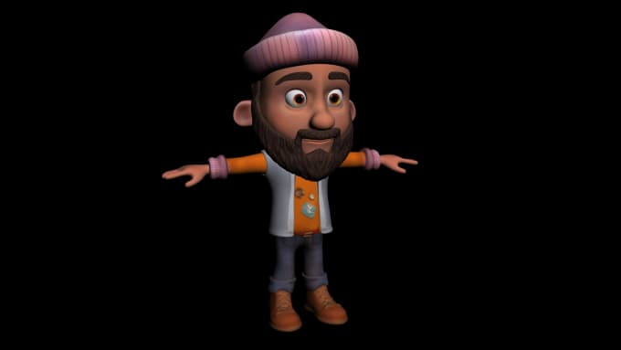 Gig Preview - Create 3d character for your unity3d or ue5 game