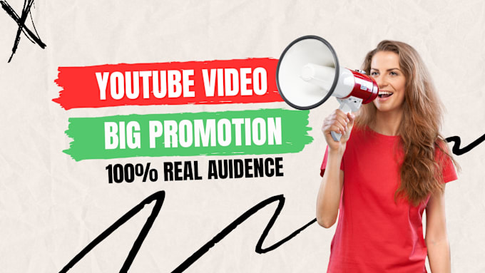 Gig Preview - Promote your video to large audience