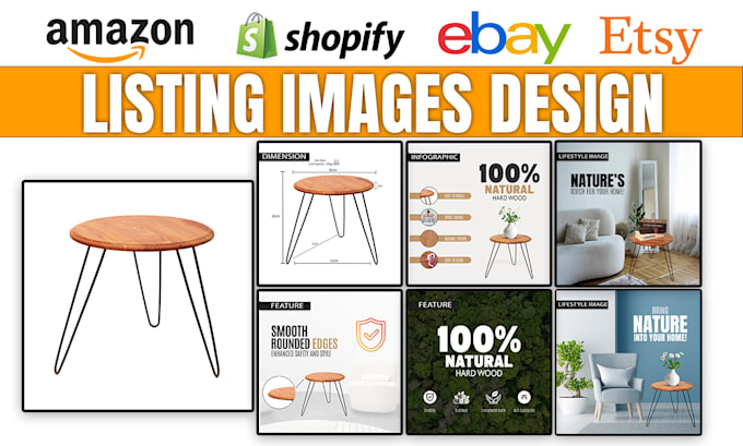 Gig Preview - Design amazon pictures, amazon storefront design, amazon listing pictures