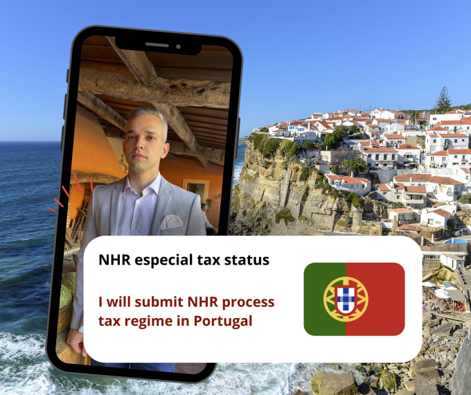 Gig Preview - Apply for nhr special tax status in portugal