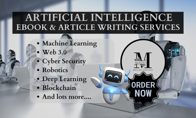 Gig Preview - Be your ai, machine learning, deep learning, chatgpt ebook writer ghostwriter