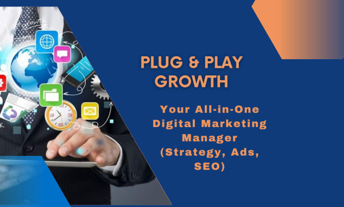 Gig Preview - Grow your business online with personalized digital marketing and SEO strategy