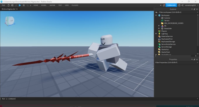 Gig Preview - Make animation for r6 ,r15 in roblox game