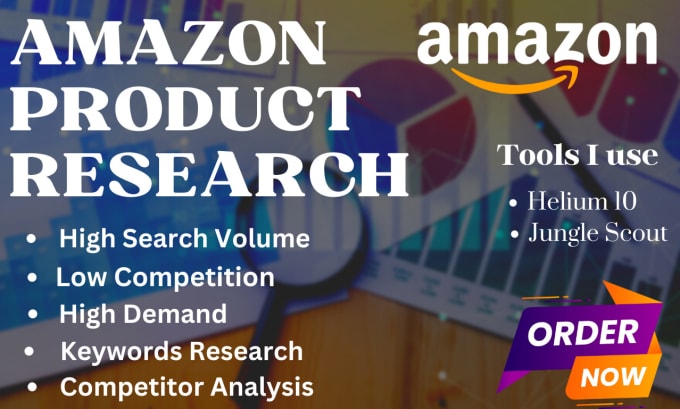 Gig Preview - Do amazon fba product research, amazon product research for fba pl