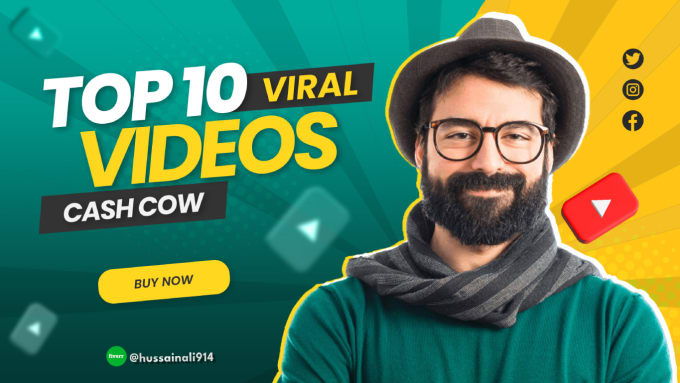 Gig Preview - Create best top 10 viral videos, youtube cash cow videos