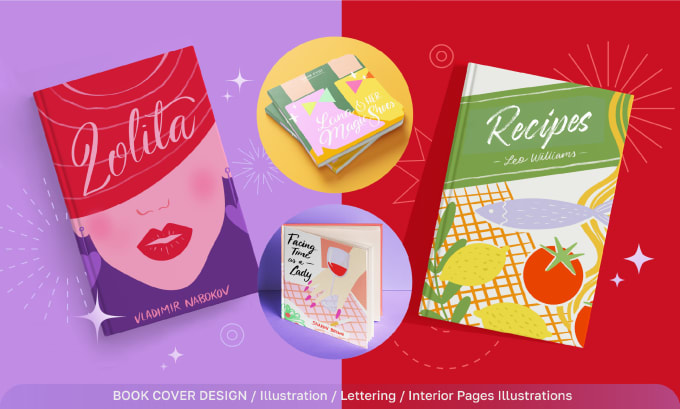 Gig Preview - Design book and ebook cover illustrated with hand lettering