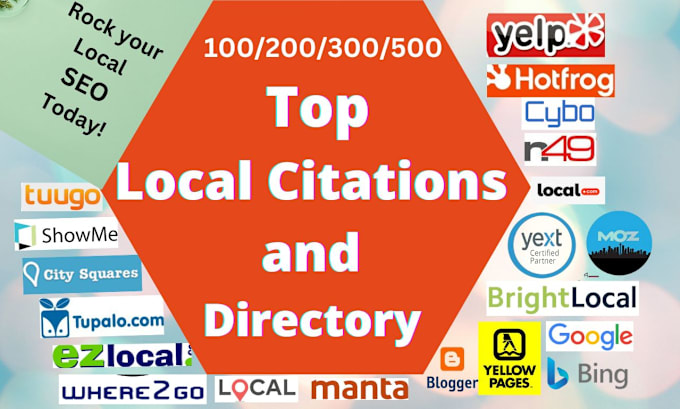 Gig Preview - Provide citations and directories for any country from yext, moz, brigh local