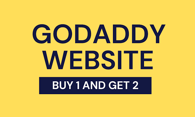 Gig Preview - Build or redesign godaddy website or godaddy store