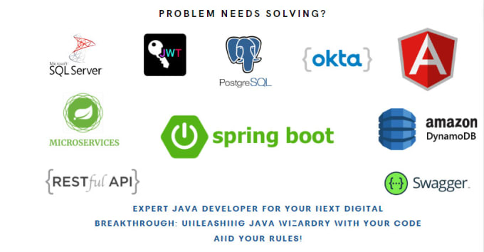 Gig Preview - Do custom spring boot, nodejs apis, okta, all AWS service integrations