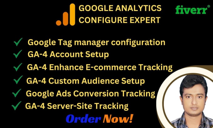 Gig Preview - Fix or setup google analytics 4 ecommerce tracking, ga4 server side tracking