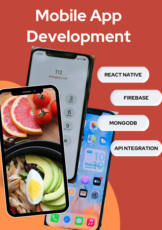 Gig Preview - Develop mobile applications using react native