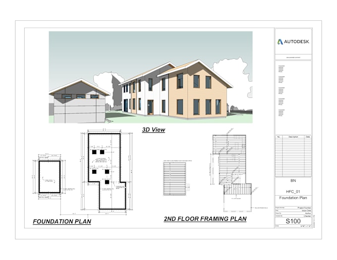 Gig Preview - Redraw 2d 3d architectural,structural,electrical plumbing,floorplans, revit