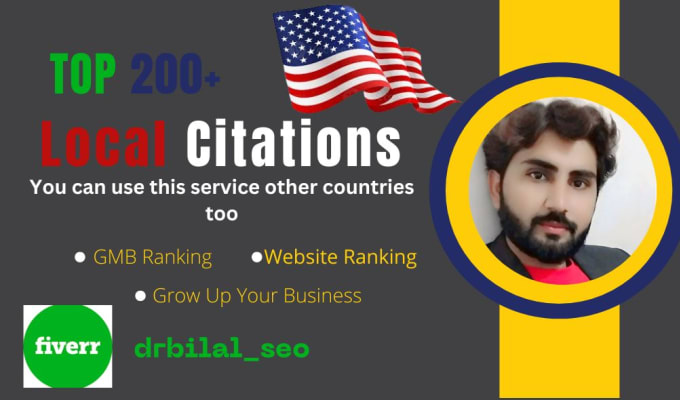 Gig Preview - Do top 200 local citations for local SEO