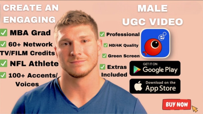 Bestseller - create a male ugc video