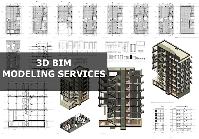 Gig Preview - Design architecture and structure plans in revit