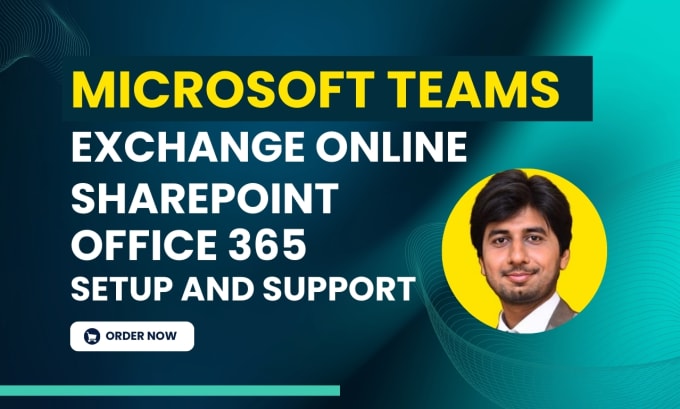 Gig Preview - Setup microsoft teams, sharepoint, exchange online, office 365