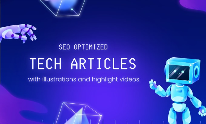 Gig Preview - Write SEO IT articles with visuals and videos