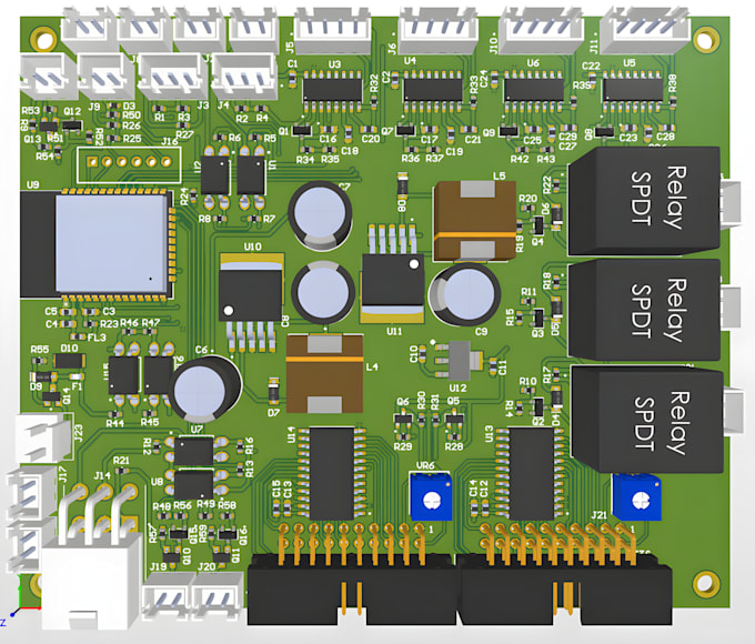 Gig Preview - Do pcb design using altium, kicad, easyeda and turn your ideas into reality