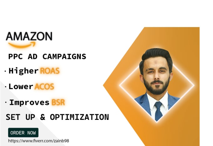 Gig Preview - Set up, manage and optimize your amazon PPC campaigns sponsored ads