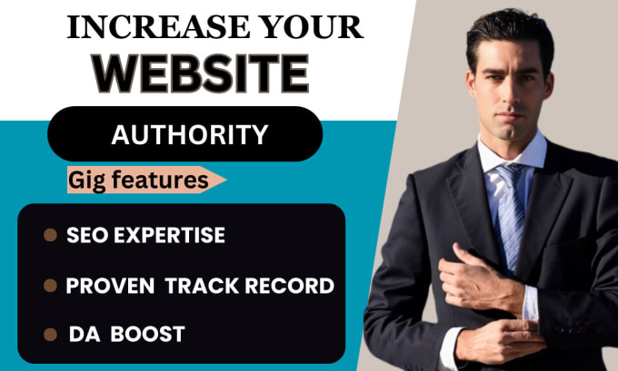 Gig Preview - Increase domain authority by 70 using high authority SEO backlinks