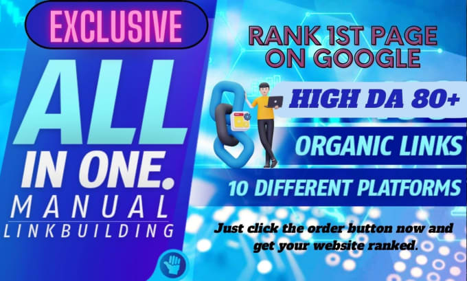 Bestseller - rank your site with high da dofollow backlinks