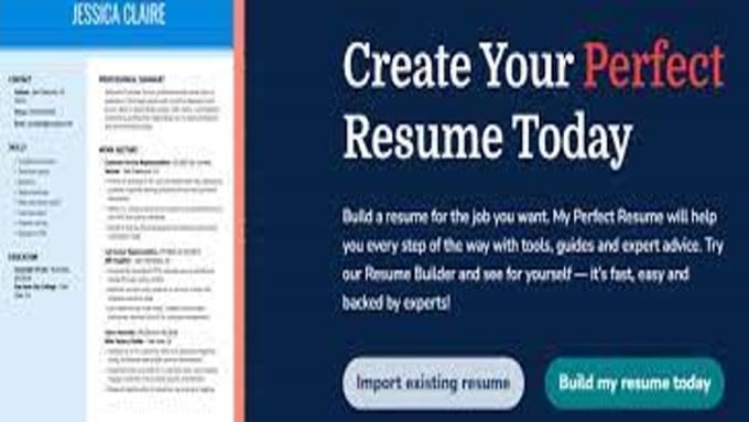 Gig Preview - Write a professional resume and cover letter for my clients