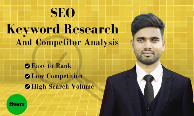 Gig Preview - Do depth SEO keyword research and competitor analysis