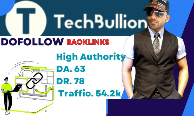 Gig Preview - Publish guest post with dofollow backlinks at techbullion