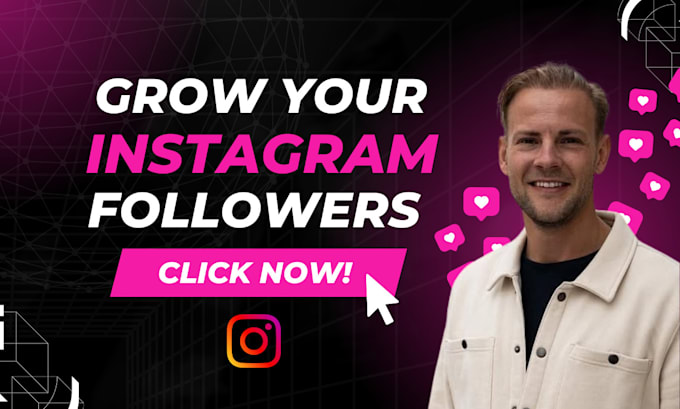 Gig Preview - Professionally manage and grow your instagram account