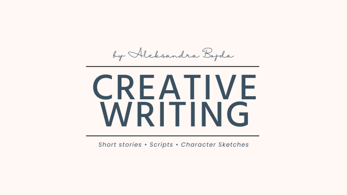 Gig Preview - Write any kind of creative narratives