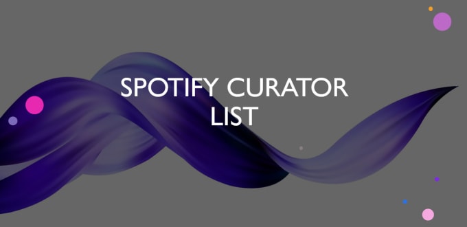 Gig Preview - Give you a list of spotify curators