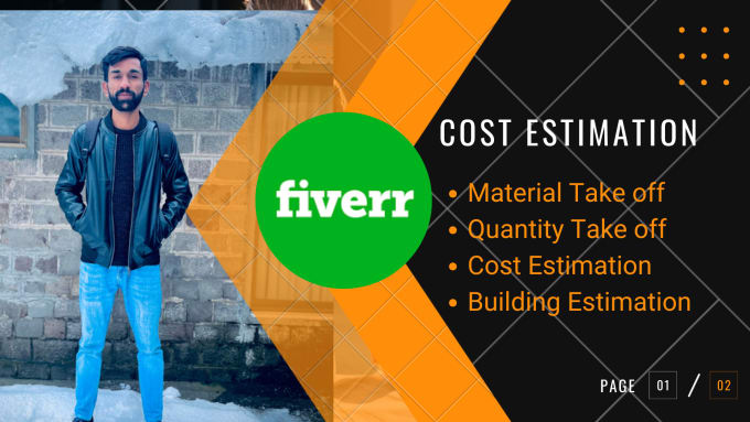 Gig Preview - Do cost estimation, material take off takeoff for all construction trades,mep