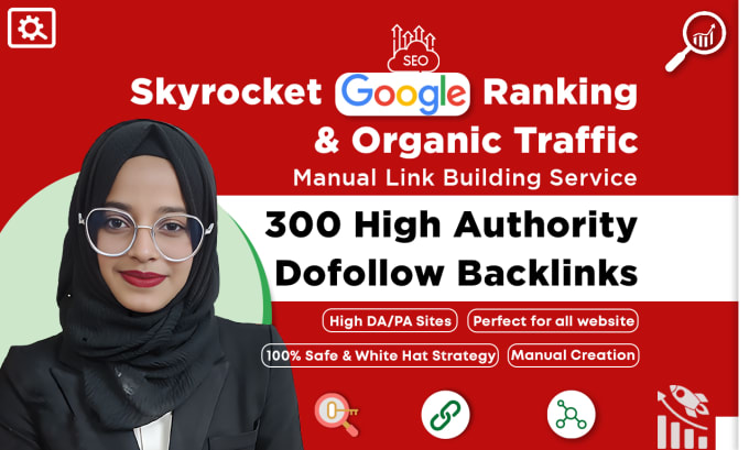 Gig Preview - High quality dofollow da authority SEO backlinks link building service