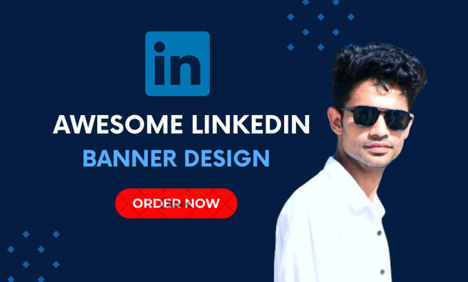 Gig Preview - Awesome linkedin banner design