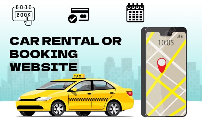 Gig Preview - Create chauffeur, limousine and taxi booking website