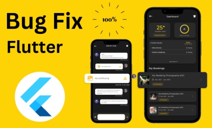 Gig Preview - Fix bugs and errors in your existing flutter app