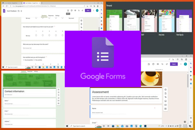 Gig Preview - Create google forms for any purpose