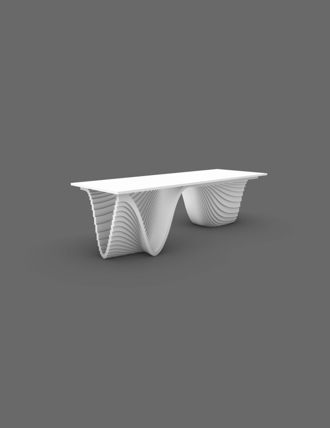 Gig Preview - Design parametric table and parametric products