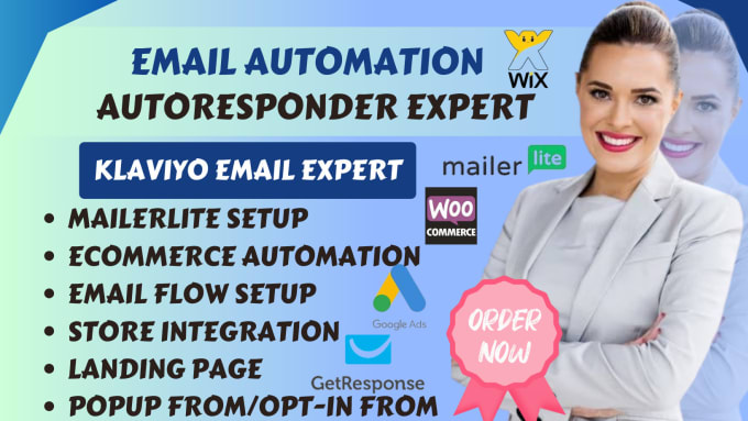 Gig Preview - Design mailerlite, mailchimp, or klaviyo email marketing automation flows form