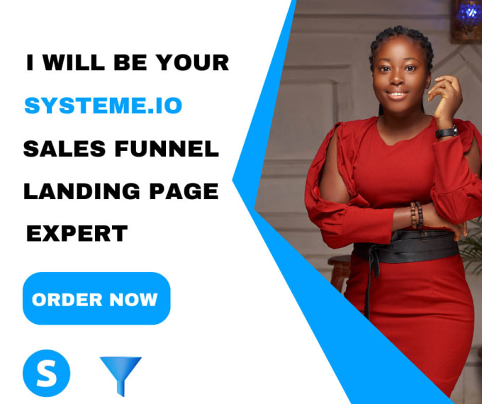 Gig Preview - Designand clone systeme io, systeme io sales funnel, sales funnel, systeme io